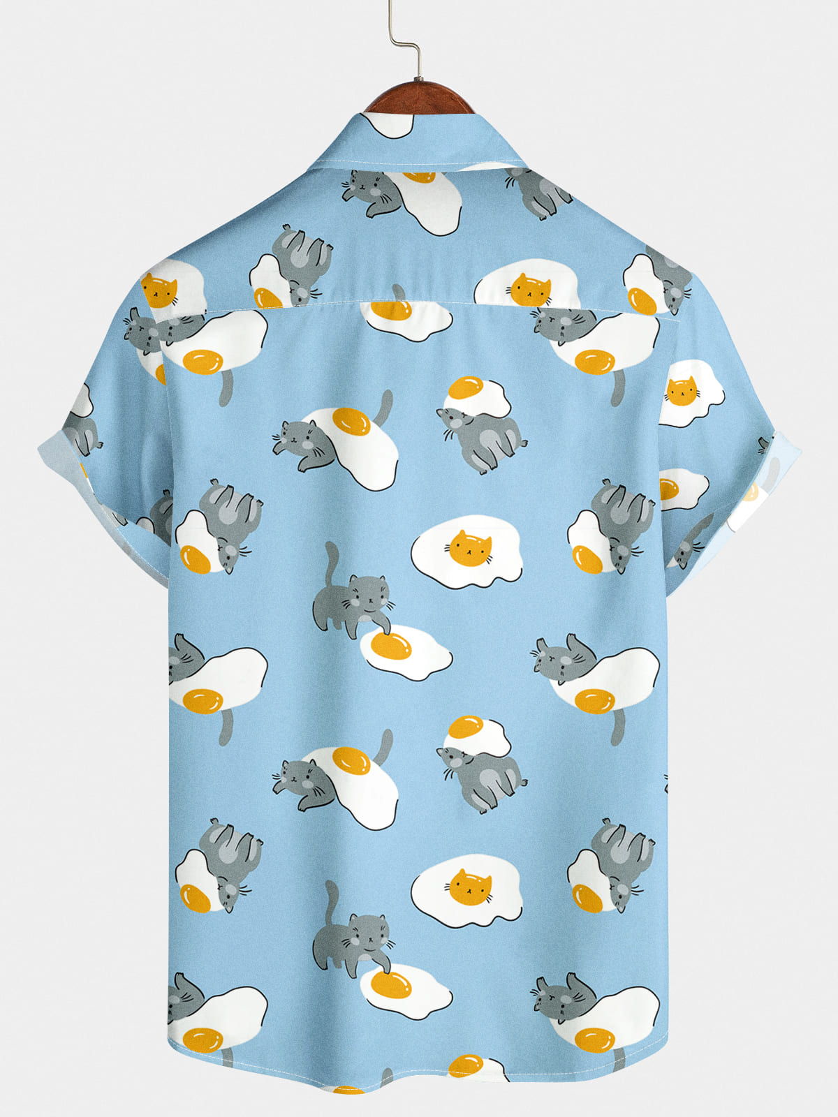 Men's Poached Egg Short Sleeve Shirt