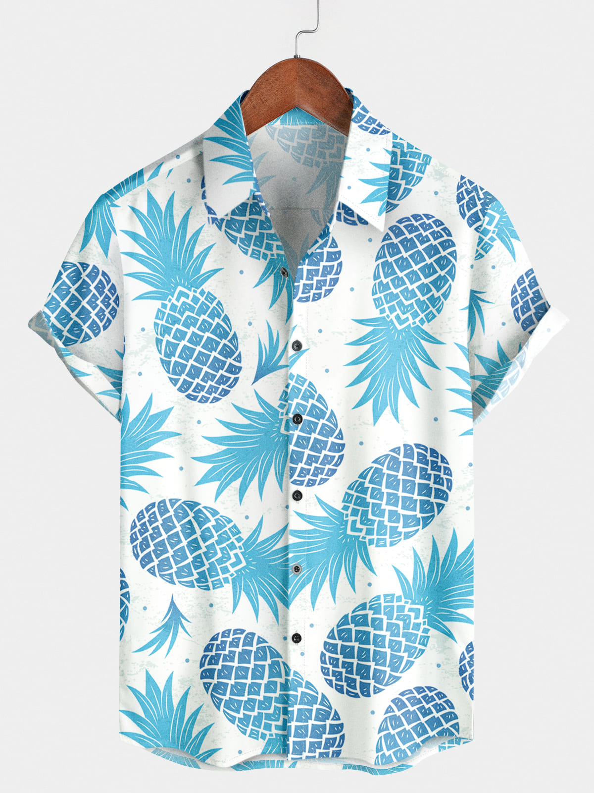 Herren-Kurzarmshirt „Pineapple Beach“.