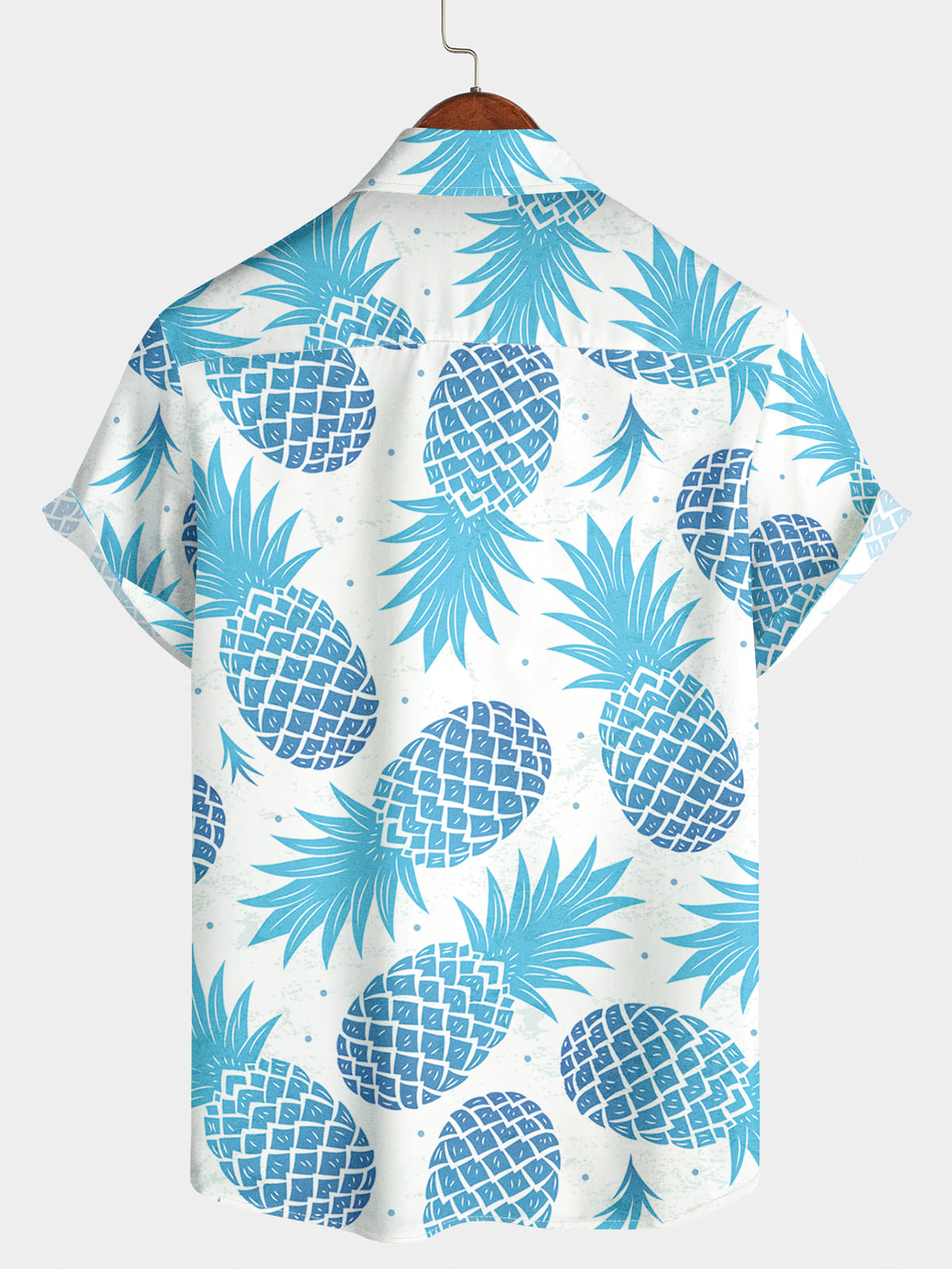 Men's Pineapple Beach Short Sleeve Shirt