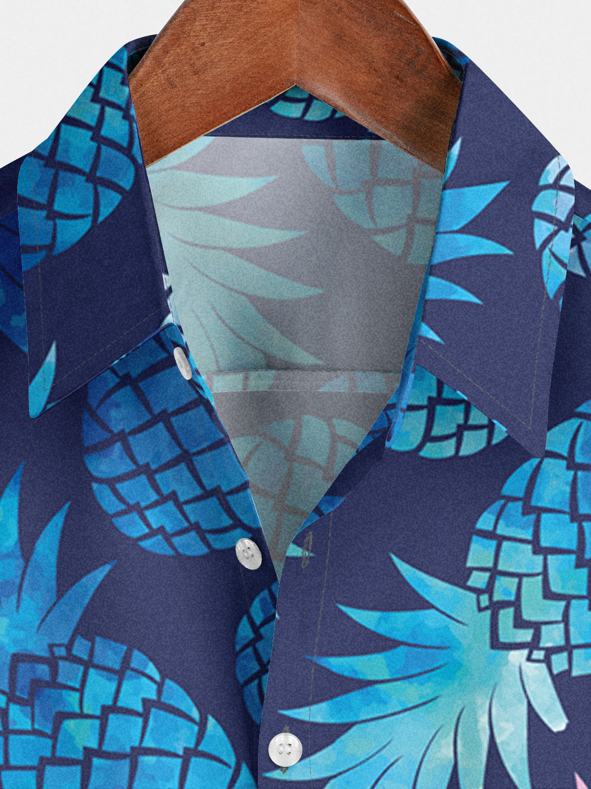 Men's Pineapple Beach Short Sleeve Shirt