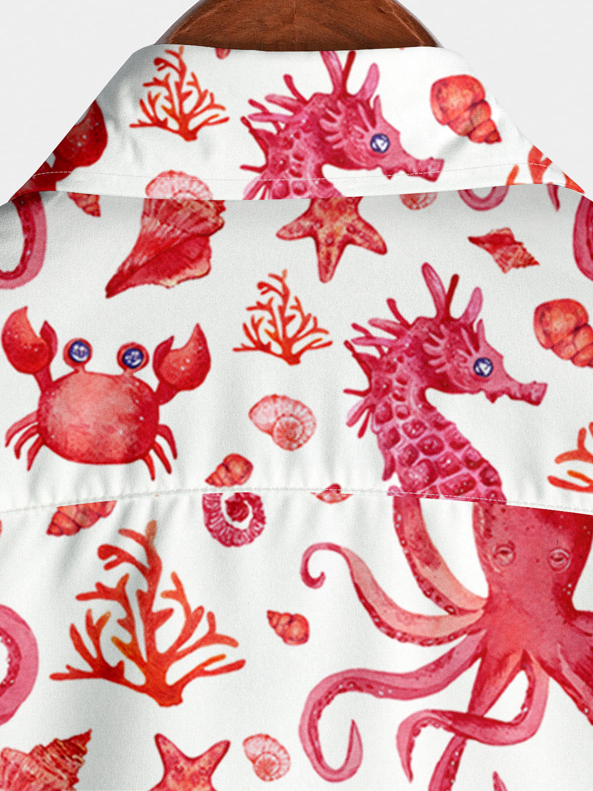 Men's Octopus Print Short Sleeve Shirt