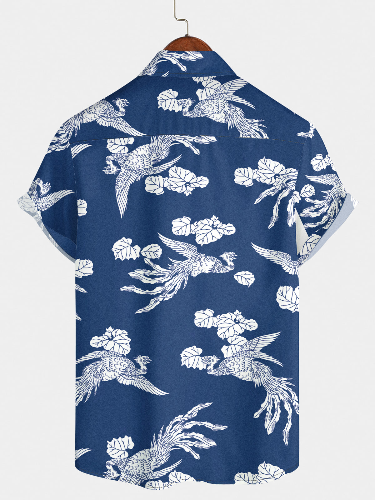 Men's Phoenix Print Short Sleeve Shirt