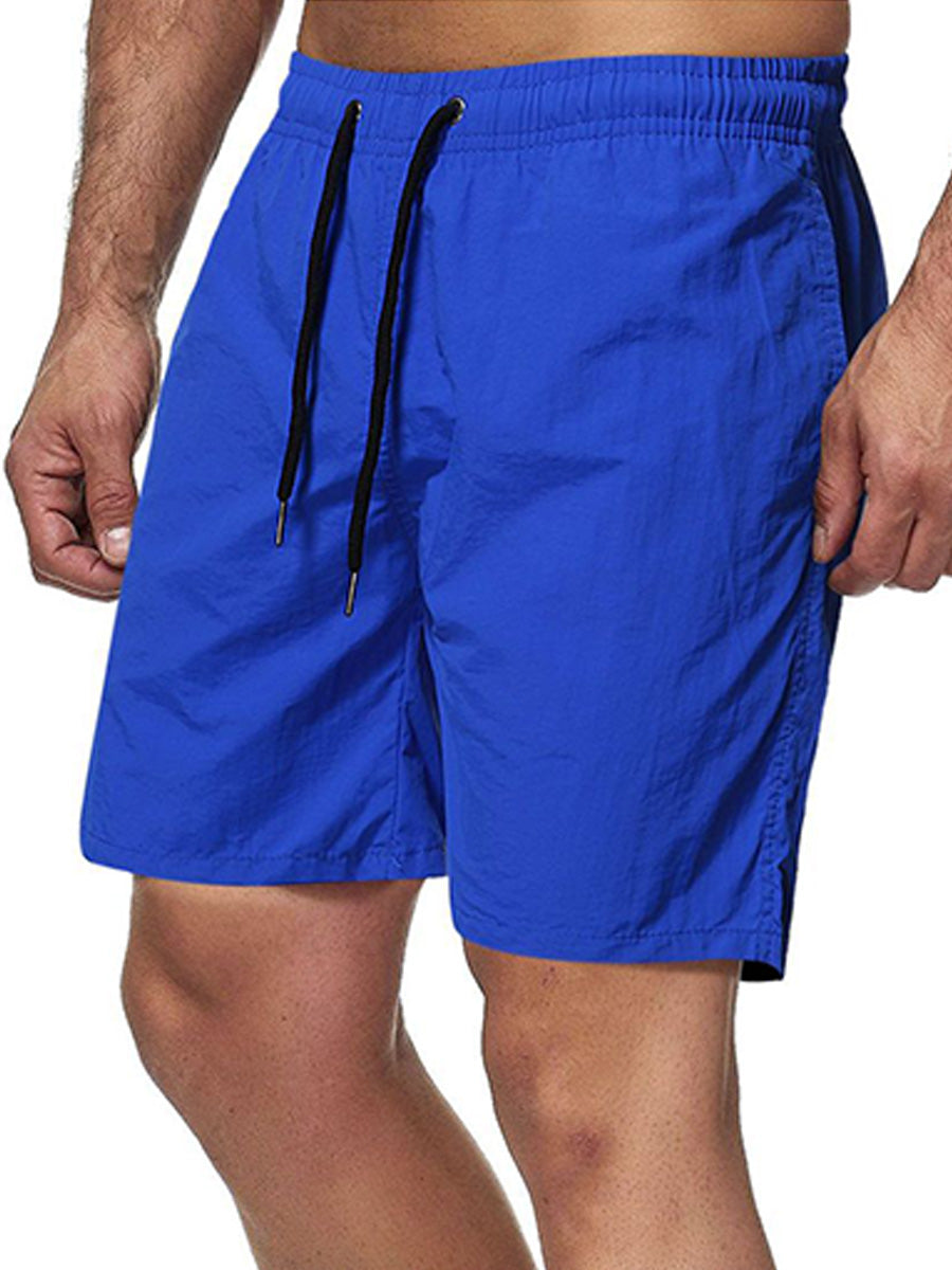 Solide Surf-Strand-Freizeitshorts für Herren