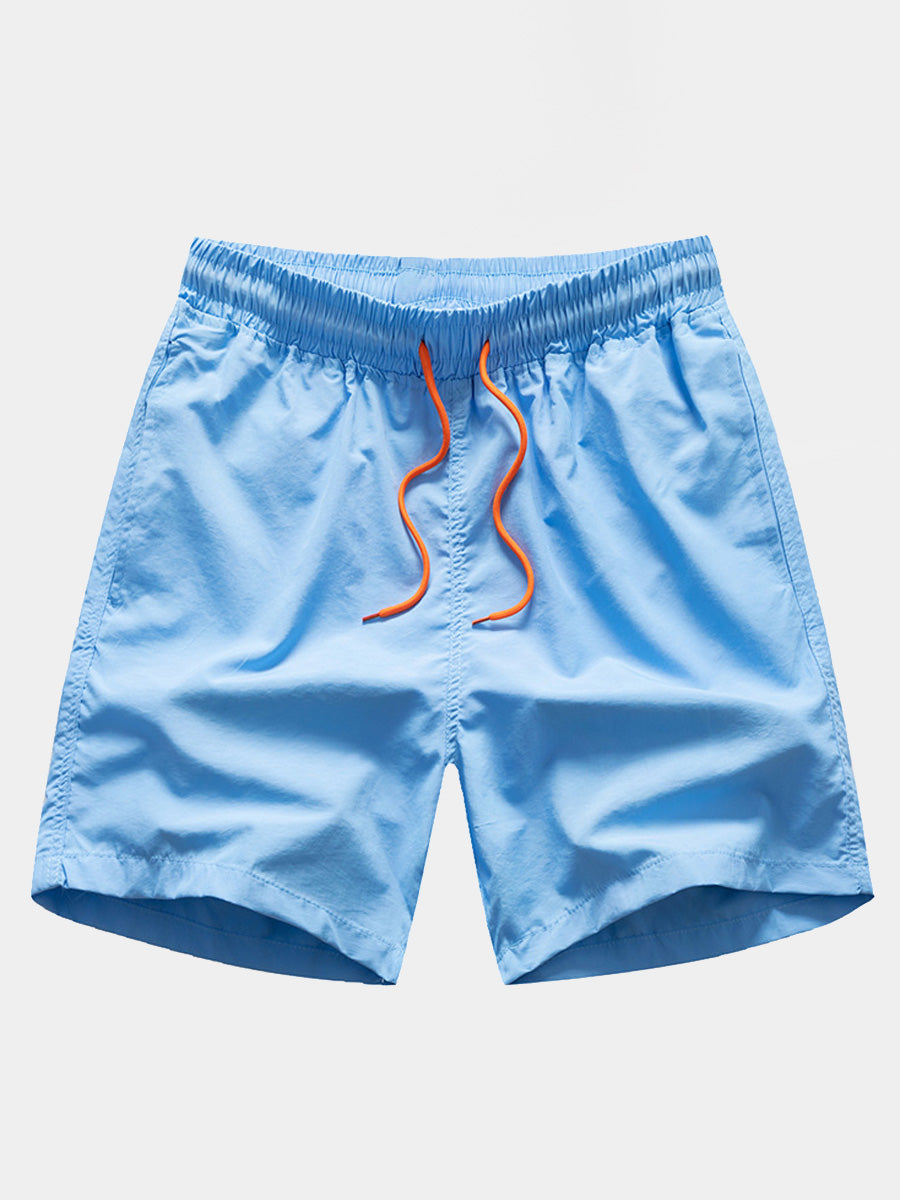 Lose, wasserdichte Freizeit-Strandshorts für Herren