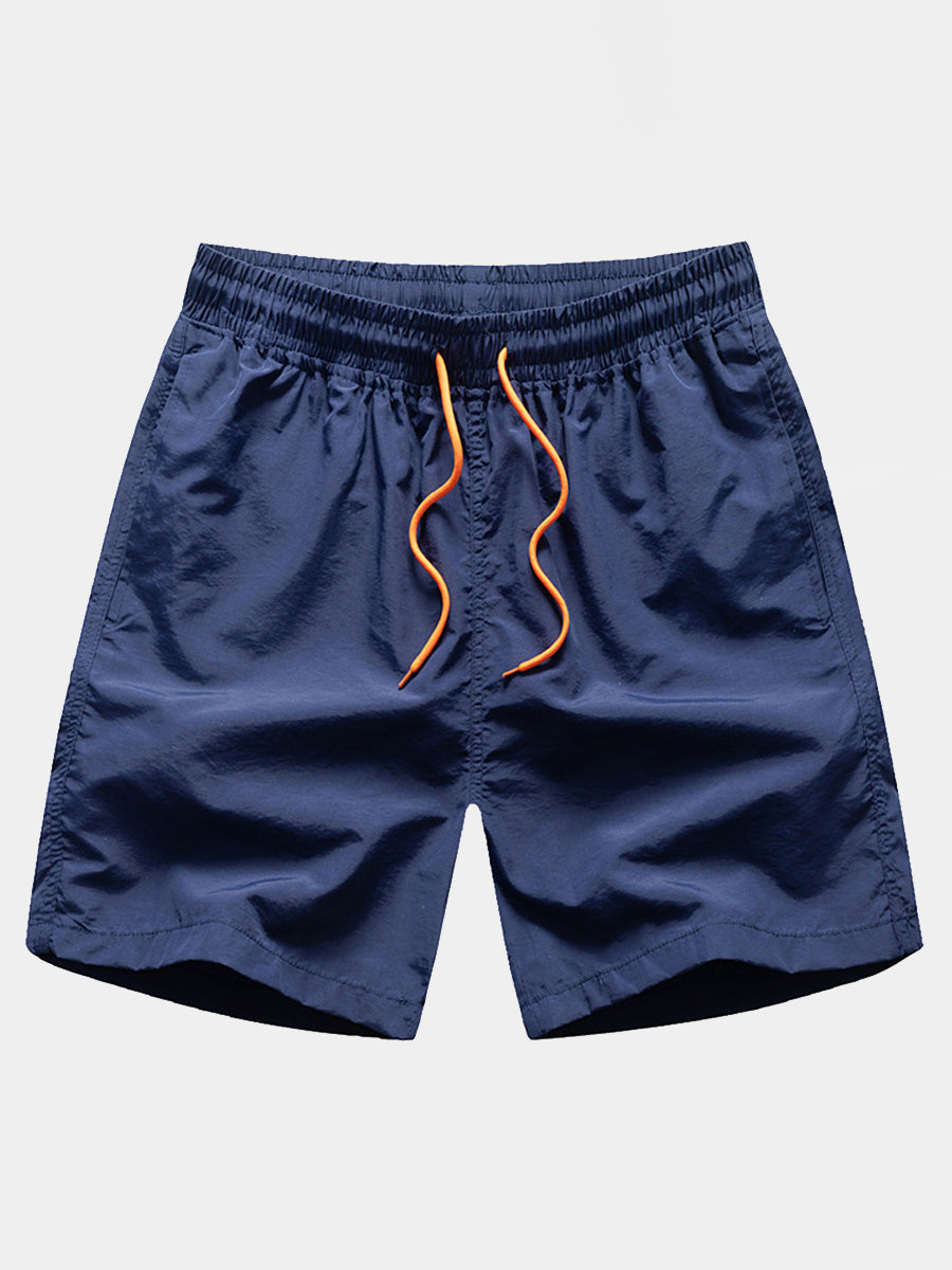 Lose, wasserdichte Freizeit-Strandshorts für Herren