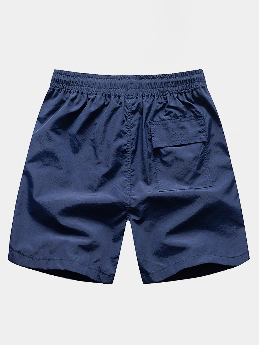 Lose, wasserdichte Freizeit-Strandshorts für Herren