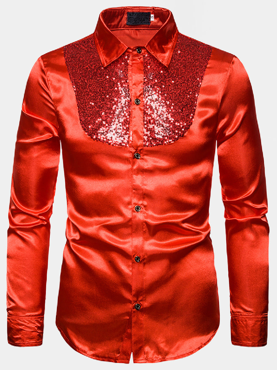 Men's Sequin Show long sleeve shirt