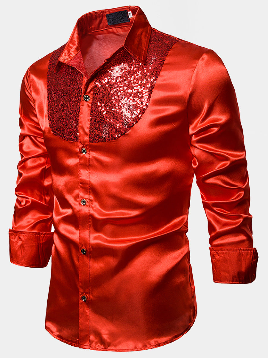 Men's Sequin Show long sleeve shirt