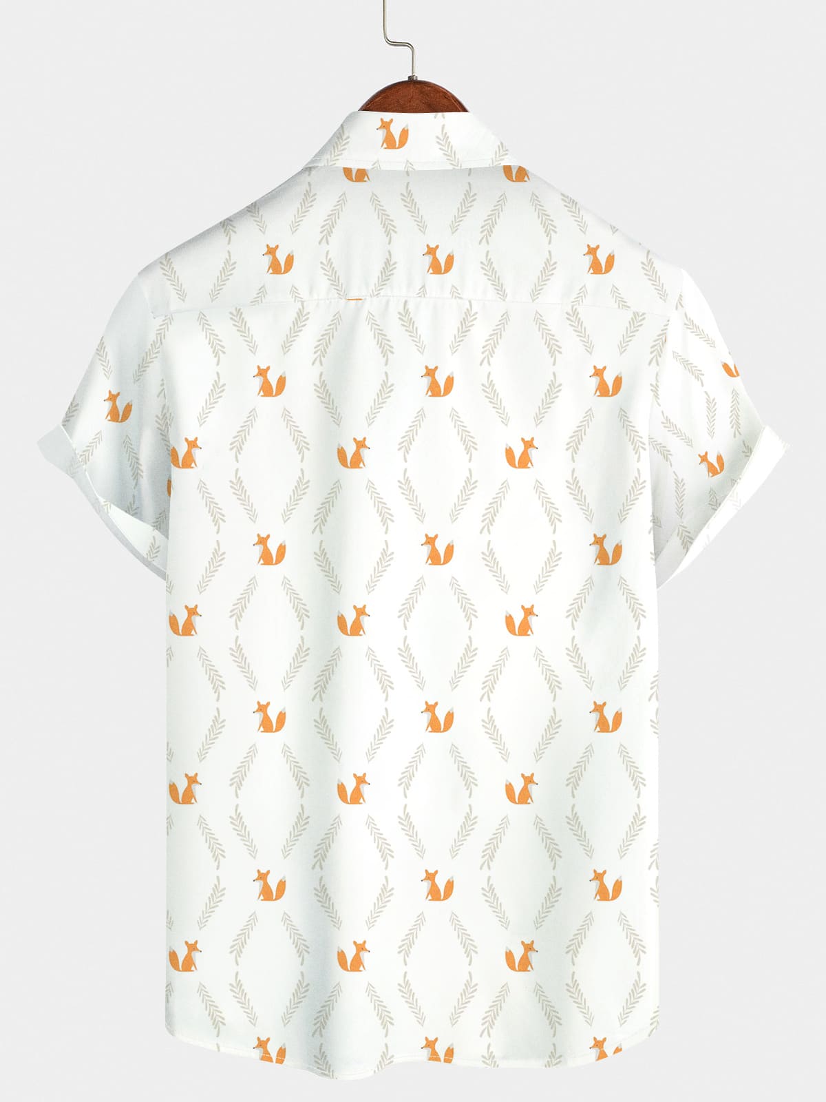 Men's Little Fox Short Sleeve Shirt