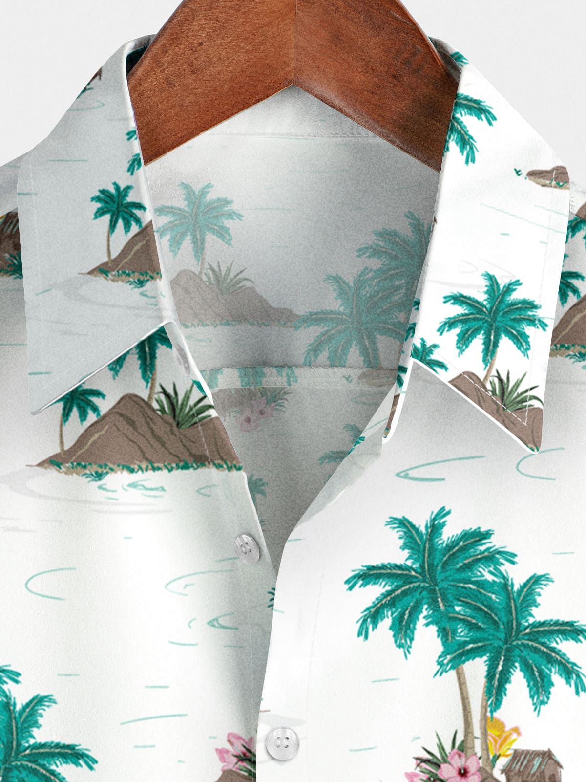 Men's Holiday Hawaiian Short Sleeve Shirt