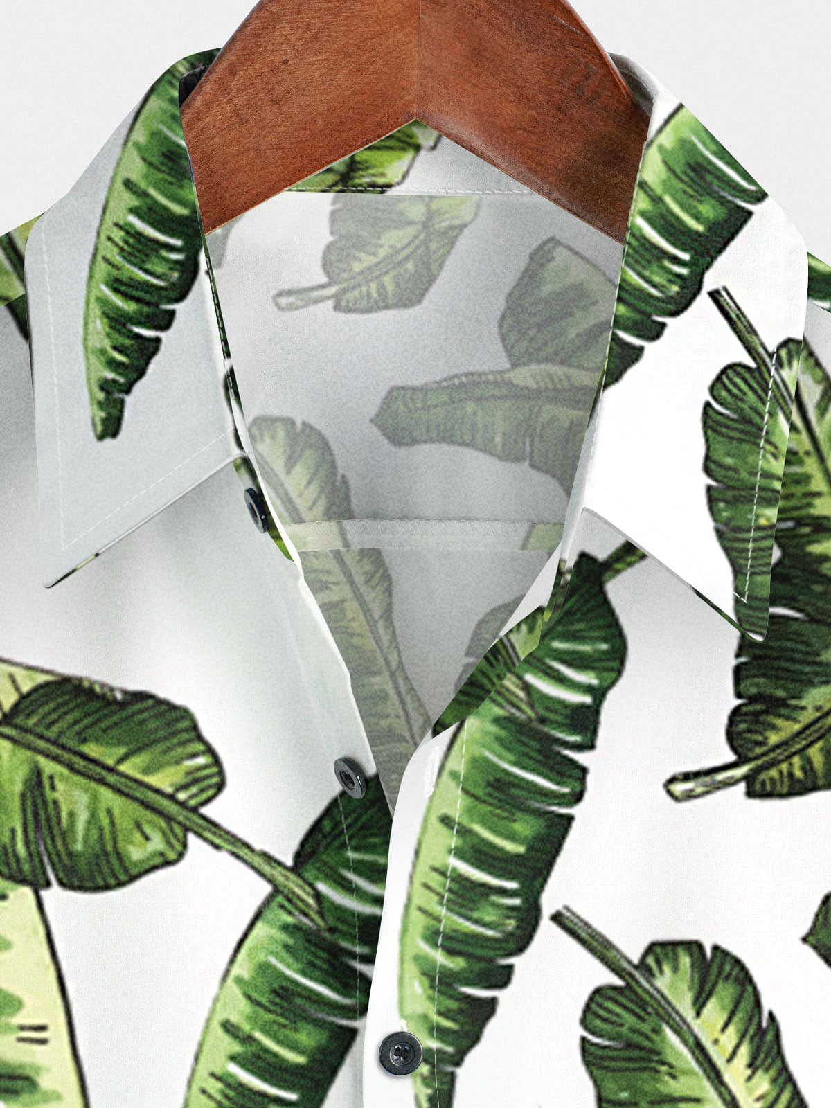 Men's Plantain leaf Short Sleeve Shirt