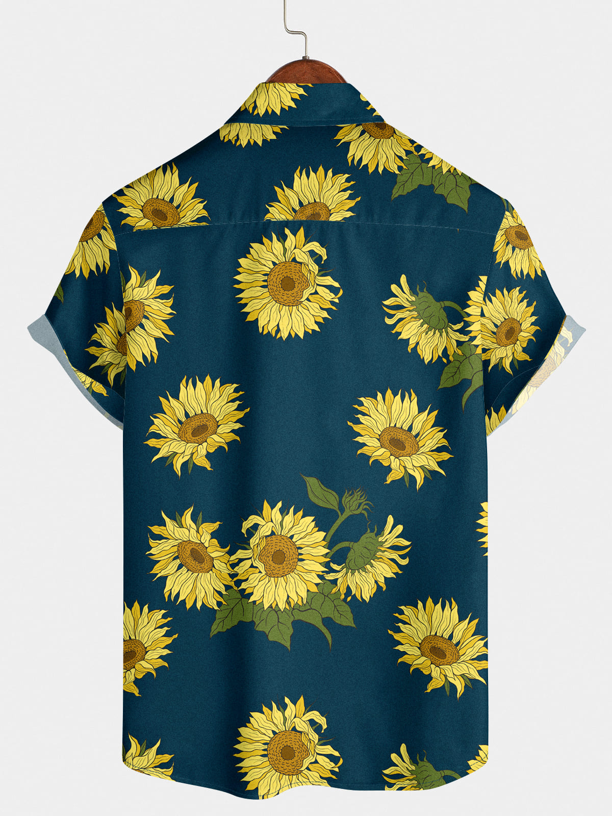 Men's Sunflower Holiday Short Sleeve Shirt