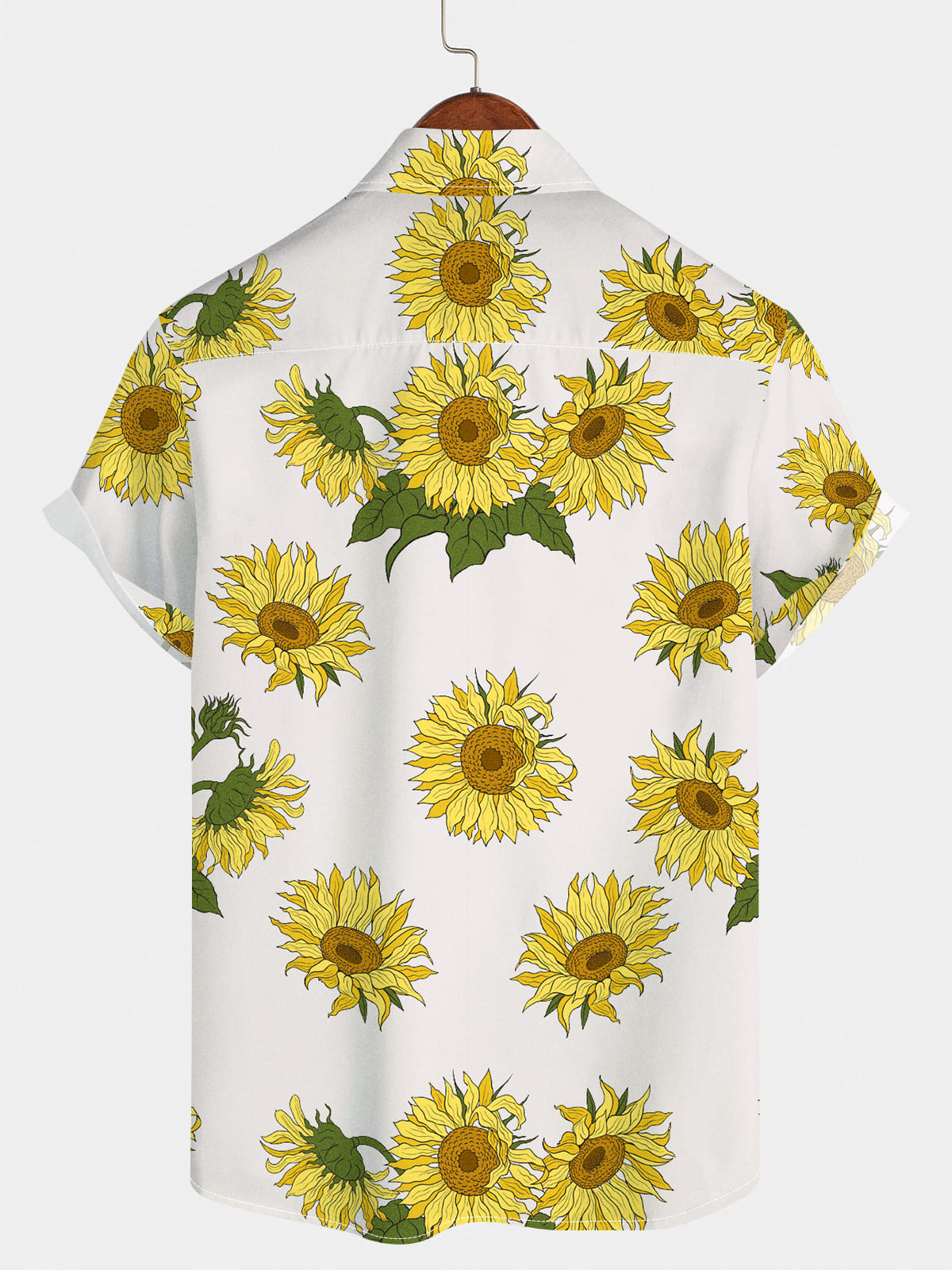 Men's Sunflower Holiday Short Sleeve Shirt