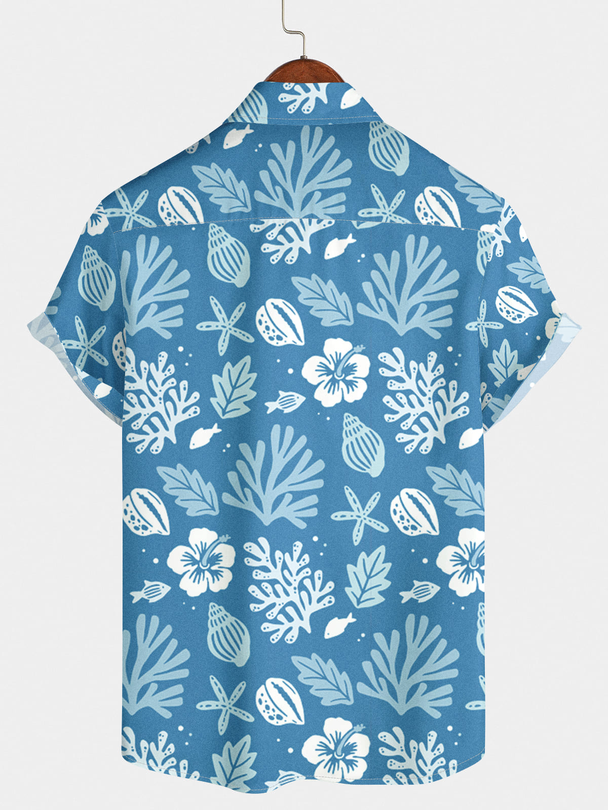 Men's Undersea shells Short Sleeve Shirt