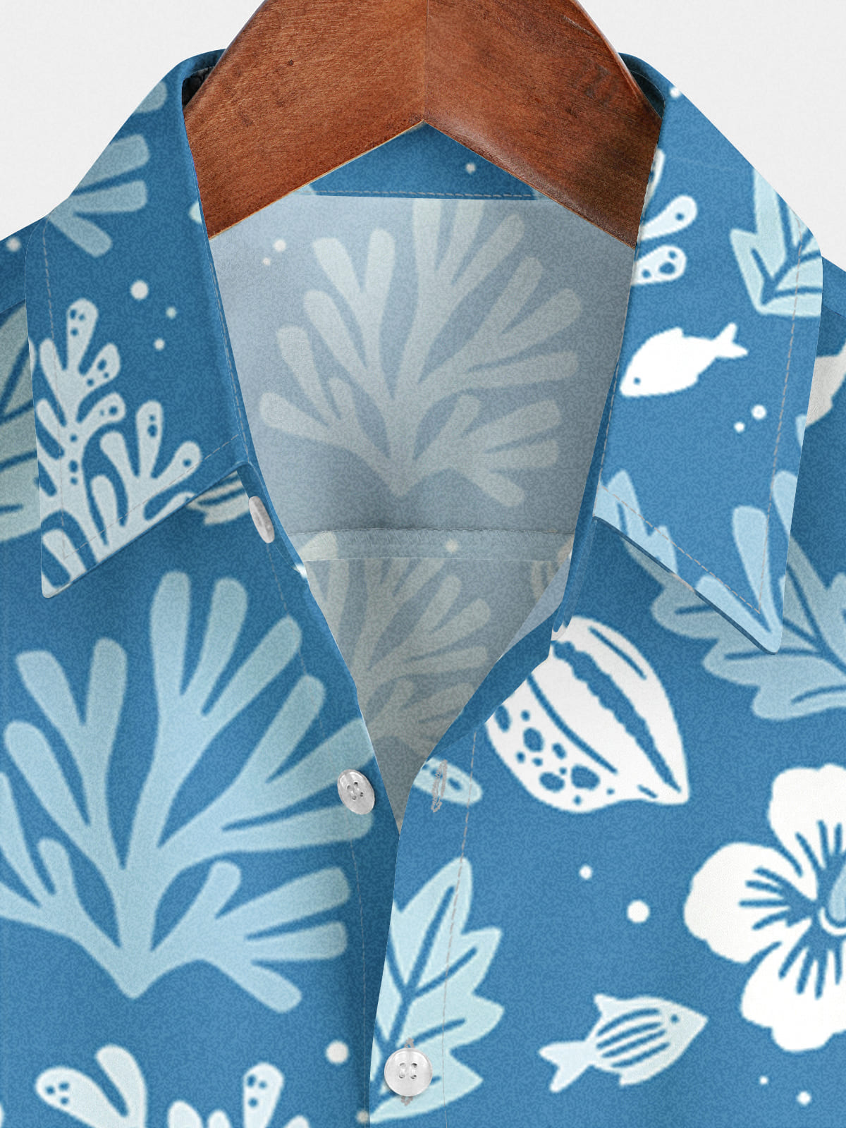 Men's Undersea shells Short Sleeve Shirt