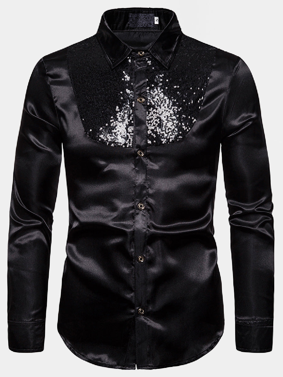 Men's Sequin Show long sleeve shirt