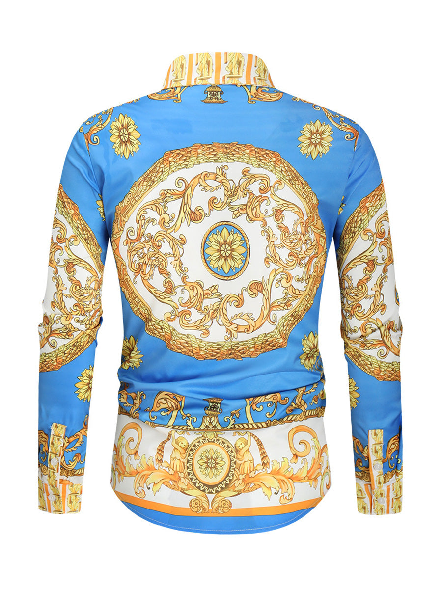 Men's Vintage Long Sleeve Shirt