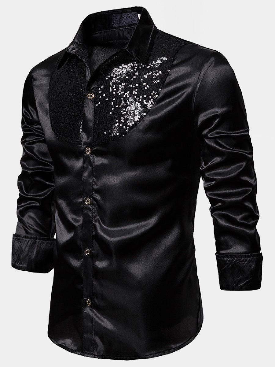 Men's Sequin Show long sleeve shirt