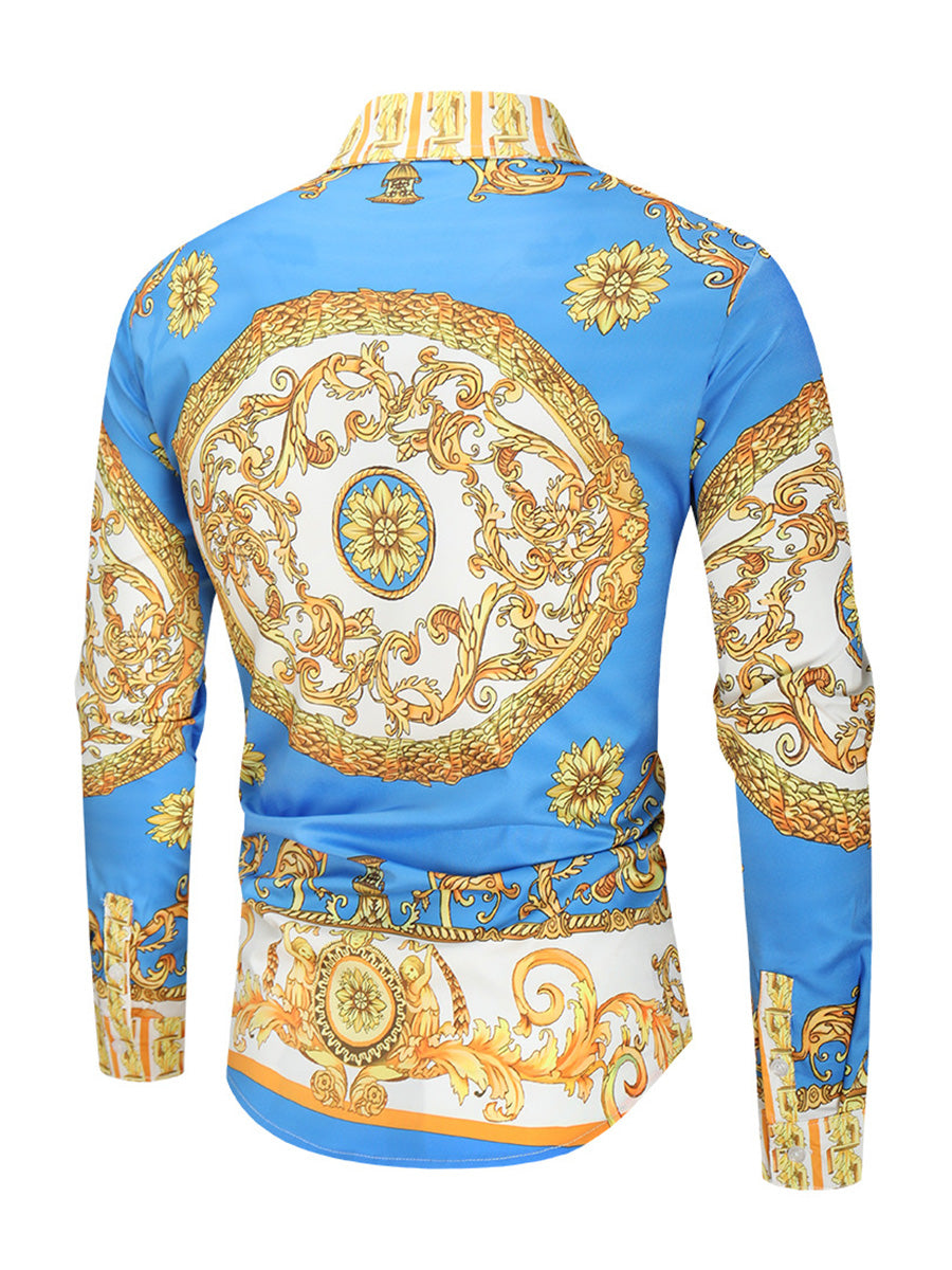 Men's Vintage Long Sleeve Shirt