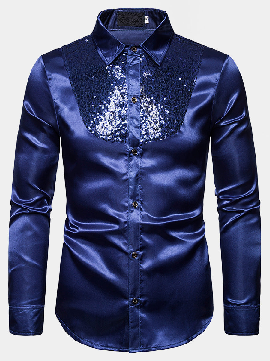 Men's Sequin Show long sleeve shirt