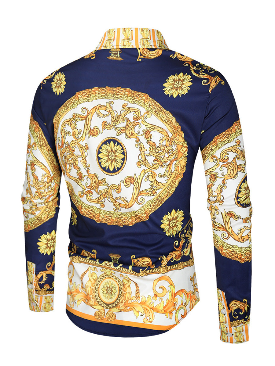 Men's Vintage Long Sleeve Shirt