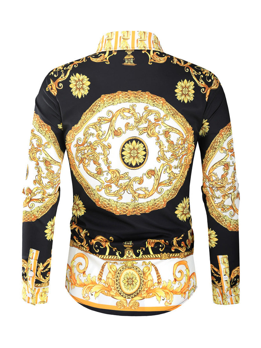 Men's Vintage Long Sleeve Shirt