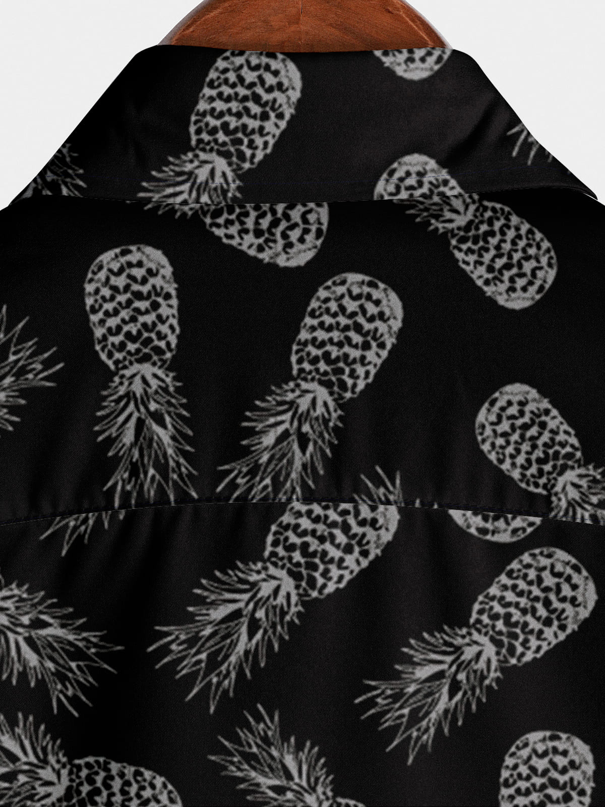 Men's pineapple Print Short Sleeve Shirt